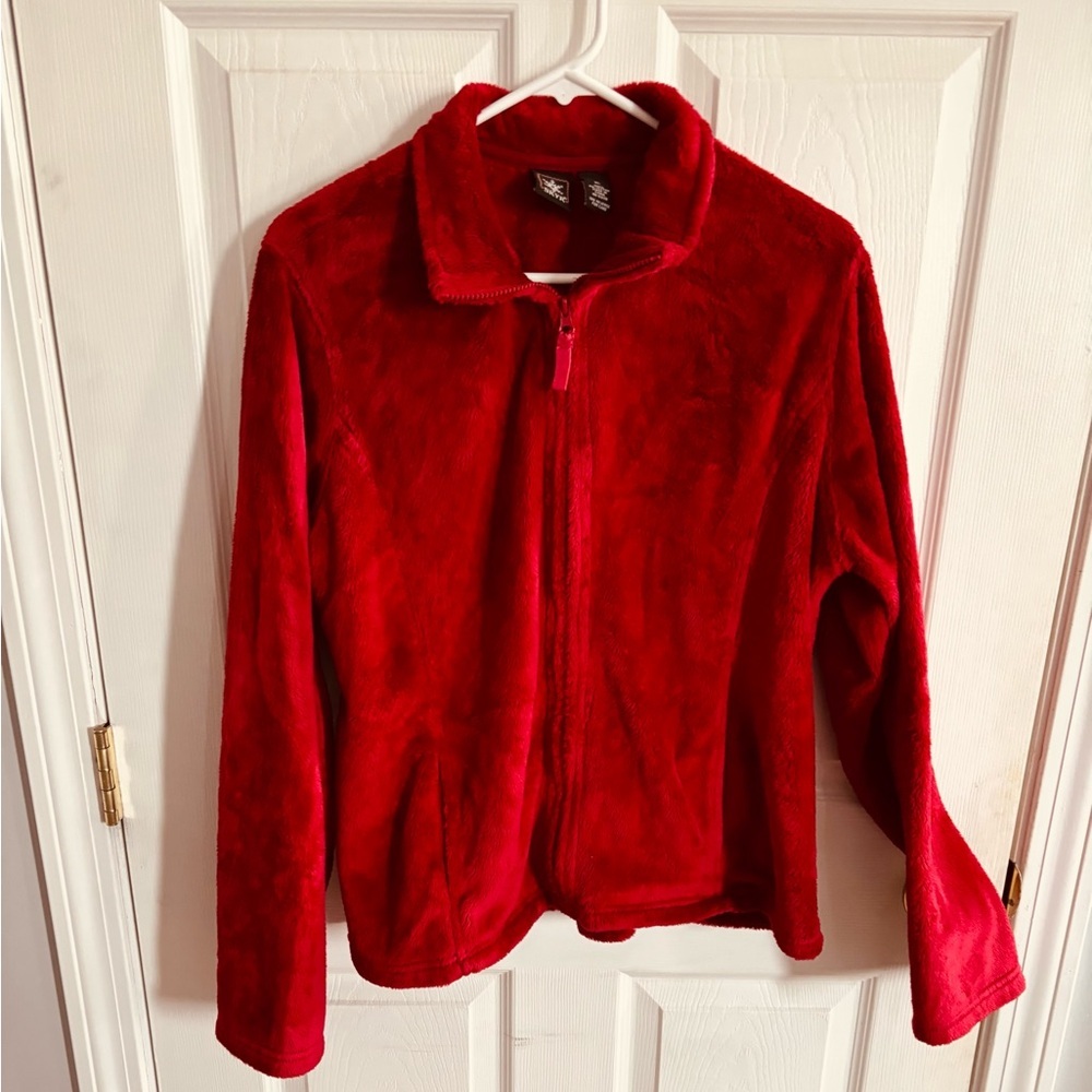 Red fleece